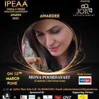 Chef Mona Poordaryaei Honoured With IPEAA Awards  2022 In Pune
