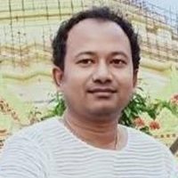 The Beautiful Black Invisible  –  An Exhibition of Paintings By Contemporary artist Jaydeb Dolui in Jehangir Art Gallery