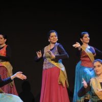 Classic colouring of Three   through THRAYAM  curated by Kalashri Dr  Lata Surendra at Experimental Theatre NCPA