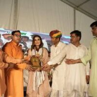 श्री देवनारायण मंदिर मेले में पहुँचीं अभिनेत्री रुचि गुर्जर, दहेज और बाल विवाह के खिलाफ उठाई बुलंद आवाज