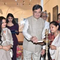 ANA’S…… SPRING FORTH  An Exhibition of Paintings & Sculptures by Mahua Ray in Nehru Centre Art Gallery