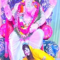 Angel Tetarbe  Reached Dubai After Ganpati  Celebration  In Mumbai