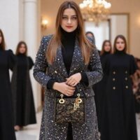 Fashıon Desıgner Sanaa Khan   Promotıng Hand Craft Indıan Hand Embroidery Work On Global Platform