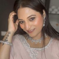 SUNITA SHIVDAS BAWA alias Arpita a businesswoman and actress Recently  Honoured With Business Woman Award Which was organized by Nidhi Foundation in Vadodara