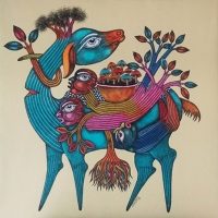 Paintings And Sculptures by Artists from Gujrat and Invited Artists of Maharashtra in Jehangir