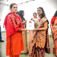 शिल्पी खरे ‘अर्टिस्टरी ऑफ वूमेन’ की महिला कलाकारों द्वारा कला प्रदर्शनी में सराही गई