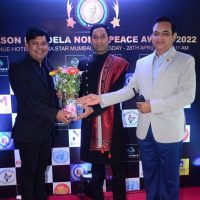 Sports Author Pradeep  Kumar Yadav Conferred With Nelson Mandela Noble Peace Award 2022 and a Honorary Doctorate Degree