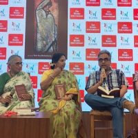Shabana Azmi –  Ajay Mago – Shantanu Ray Chaudhuri – Maithili Rao – Rinki Roy Bhattacharya Launch Om Books International’s The Oldest Love Story at Title Waves  Bandra