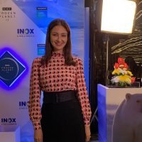 Sony BBC Earth Hosts A Special Screening Of Frozen Planet II And The Green Carpet Was Graced By Well Known Appnapan Badlte Rishton Ka Bandhan Actor Rajshree Thakur