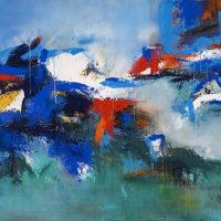 Dr Pheroza Godrej Inaugurated 14th Solo Show Of Artist Neena Singh In Jehangir Art Gallery