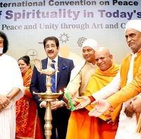 Love Peace and Unity Through Art and Culture- Sandeep Marwah Addressed Spiritual Leaders