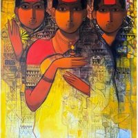 THE MYSTERY CULT An Exhibition Of Paintings By Contemporary Artist Sachin Sagare