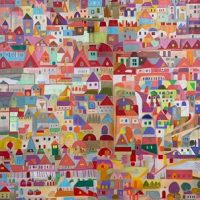 “Simple Living” Unity In Diversity Solo Exhibition Of Paintings By International Contemporary Artist Dr. Priya Yabaluri At Jehangir Art Gallery