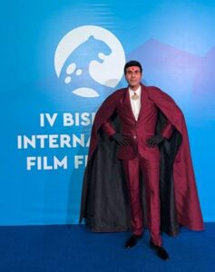 Sandip Soparrkar At Bishkek International Film Festival In Kyrgyzstan